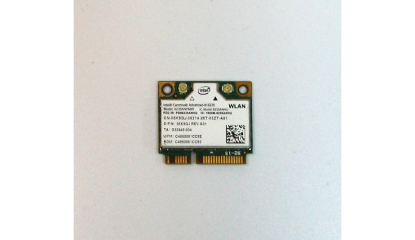 Адаптер Wi-Fi знятий з ноутбука Dell XPS 15 L521x 6235ANHMW Б/У