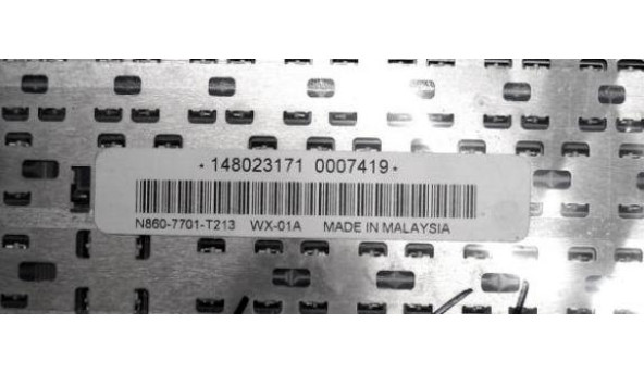 Клавіатура для ноутбука SONY, N860-7701-T213, 04GNZX1, Б/В - 317713
