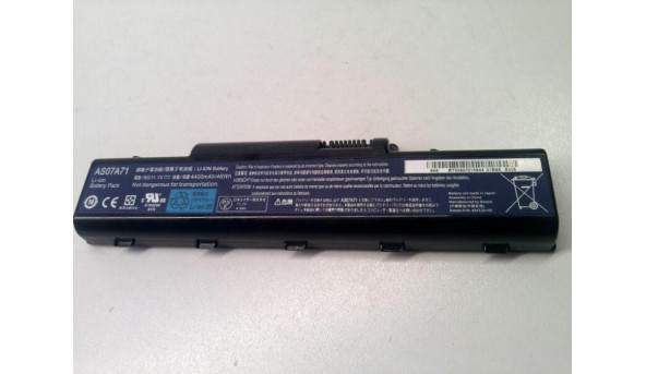 Батарея, акумулятор для ноутбука Acer Aspire 2930, 4230, 4240, 4310, 4320, 4330, 4332, 4336, 4520, 4530, OEM, Li-ion Battery AS07A71, 11.1V, Б/В