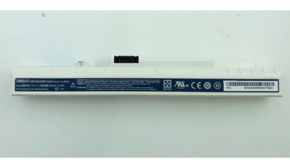 Аккумулятор для ноутбука Acer UM08A31 Aspire One ZG-5 10.8V 2200mAhr Б/У рабочая 40% износа - 317740