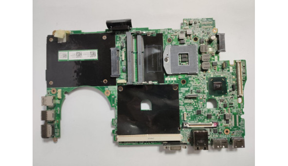 Материнська плата для ноутбука Dell Precision M4600, 15.6", 02010VJ00-600-G, 08YFGW, б/в,  не робоча, є сліди ремонту, випаяна одна мікросхема (фото)