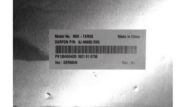 Клавіатура для ноутбука Toshiba A300, M300, L300, PK1304G04D0, НОВА - 317936