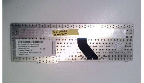 Клавіатура для ноутбука Acer Aspire 5335, 6530, 6930, 7100, 8730, 8920, NSK-AKA0G, НОВА - 317948