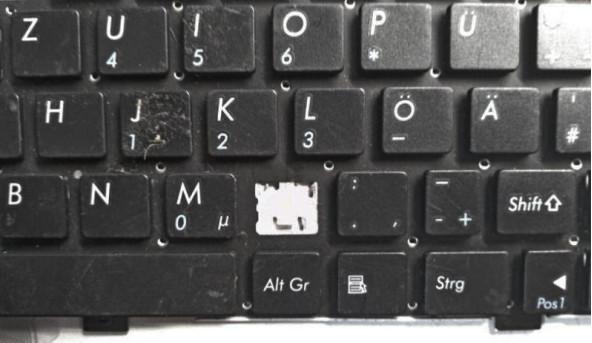 Клавіатура для ноутбука ASUS EEE PC 1000HE, 4H.N1N0M.00U, Б\В