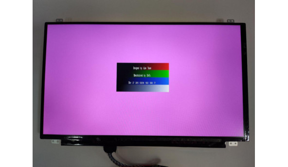 Матриця AU Optronics, B156HTN03.3, 15.6", 40-pin, LCD, FHD 1920x1080, slim, б/в, Присутні сліди від клавіатури (фото), при роботі непомітні - 318042