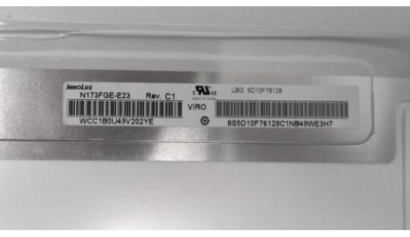 Матриця ChiMei, N173FGE-E23, 17.3", 30-pin, LED , WXGA++, 1600x900, Б/В, має незначну подряпинку, на роботу майже не впливає - 318045