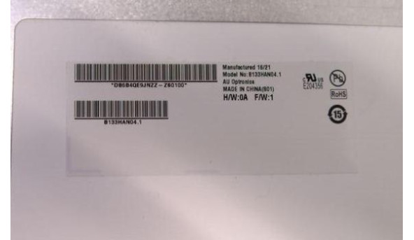 Матриця AU Optronics, B133HAN04.1, 13.3", 30-pin, LED , WUXGA, 1920x1080, slim, Б/В. - 318051