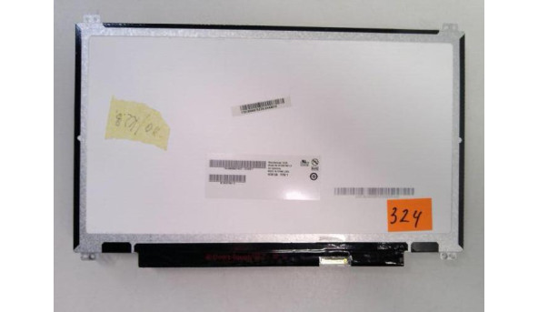 Матриця AU Optronics, B140XTN01.3, 14.0", 30-pin, LED , WXGA HD, 1366x768, slim, Б/В - 318053
