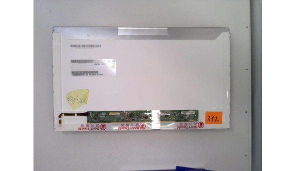 Матриця AU Optronics, B156XTN02.6, 15.6", 30-pin, LED , WXGA HD, 1366x768, Б/В. - 318054