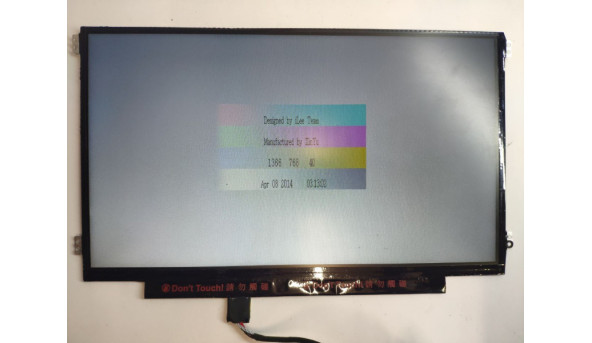 Матриця AU Optronics, B116XTN02.3, 11.6", 30-pin, LED , WXGA HD, 1366x768, slim, кольори не відповідають дійсності, Б/В