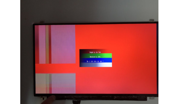 Матриця AU Optronics, B156HTN03.2, 15.6'', LCD, Full HD 1920x1080, 40-pin, Slim, б/в. Полоска з правого боку, та присутні маленькі сліди від клавіатури (на роботу не впливають) - 318071
