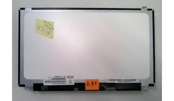 Матриця BOE, NT156WHM-N12, 15.6", 30-pin, LED , WXGA, 1366x768, slim, Б/В. - 318072