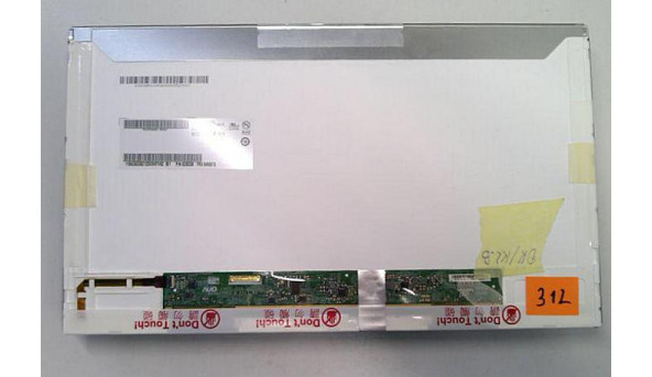 Матриця AU Optronics B156XTN02.6, 15.6", 30-pin, LED, WXGA, 1366x768, Б/В - 318081