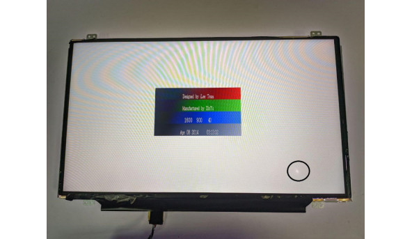 Матриця LG Display, LP140WD2, 14.0", 30-pin, LED, HD+ 1600x900﻿, Slim, б/в, є засвіт, помітний на всіх кольорах - 318088