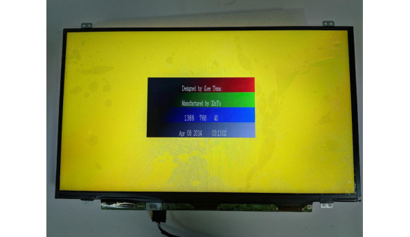 Матриця LG Display, LP140WH8 (TP)(D2), 14.0'', LED, HD 1366x768, 30-pin, Slim, стан нової, продається в плівці - 318095