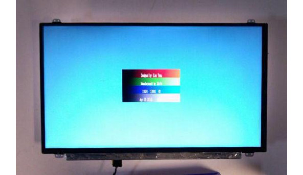 Матриця Chi Mai Innolux, N156HGE-EBB REV.B1, 15.6", 30-pin, LED, WUXGA, 1920x1080, Slim, Б/В