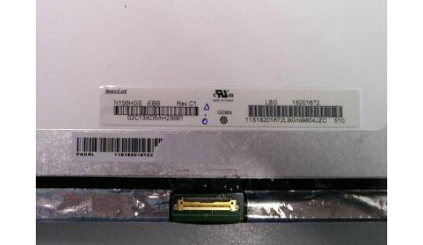 Матриця Chi Mai Innolux, N156HGE-EBB REV.B1, 15.6", 30-pin, LED, WUXGA, 1920x1080, Slim, Б/В - 318106