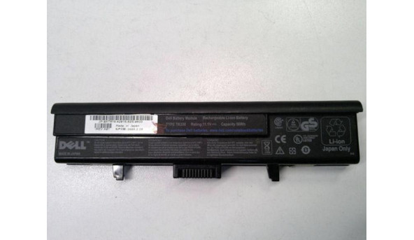 Батарея, акумулятор для ноутбука, Dell XPS M1530, 1530 Series Laptop BatteryTK330, JP-0XT816, 11.1V, Оригінал, Б/В
