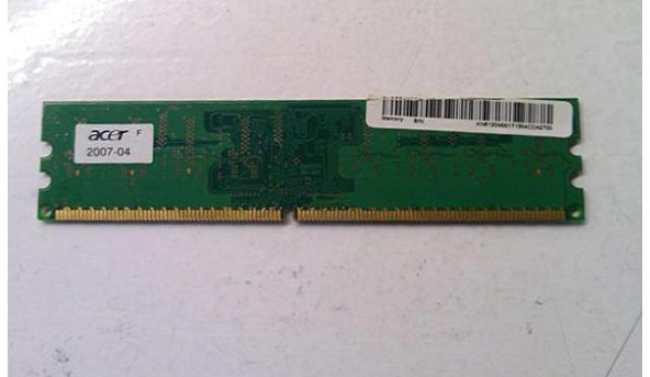 Оперативна пам'ять ProMos,  DIMM, SDRAM, DDR2, PC2-5300, 1Gb, V916764K24QBFW-F5, Б/В