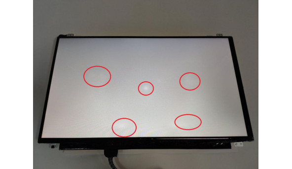 Матриця AU Optronics, B156HTN03.2, 15.6'', LCD, Full HD 1920x1080, 40-pin, Slim, б/в, Присутні сліди від клавіатури (фото), на зображення не впливають, є засвіти - 318152