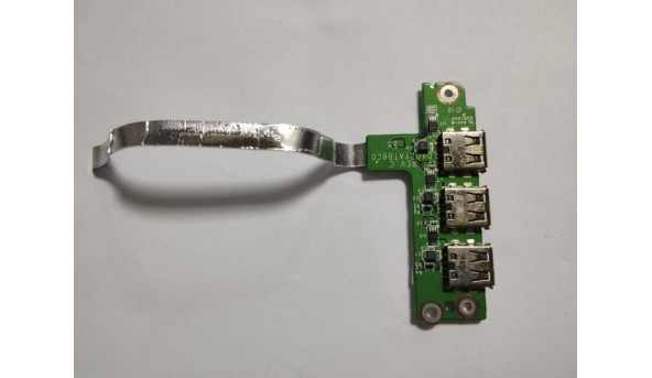 Додаткова плата, з роз'ємами USB, для ноутбука Acer Aspire 8943G, 18.4", DA0ZYATB8C0, б/в. Всі кріплення цілі Без пошкоджень - 318216