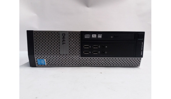 Брендовий системний блок Dell Optiplex 7020, Intel Core I5-4590 (4x3.7 GHz), 6 GB RAM, 500 GB HDD, ОС Ліцензія, Б/В.