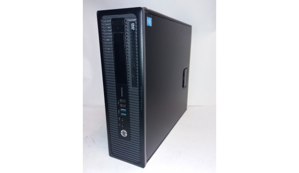 Брендовий системний блок HP ProDesk 600 G1, Intel Core I5-4570 (4x3.6 GHz), 8 GB RAM, 500 GB HDD, Б/В.
