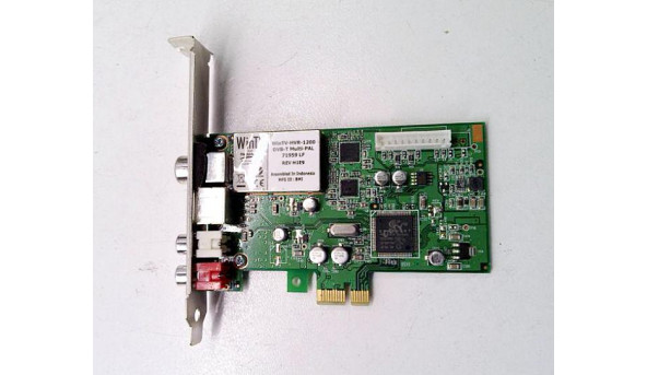 TV-тюнер Hauppauge WinTV-HVR-1200, внутрішній, dvb-t multi-pal, 71959 LF, rev H1E9, Б/В - 318396