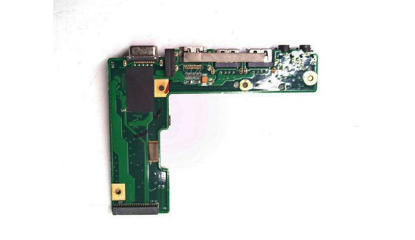Плата з аудіо роз'ємами, VGA, HDMI та USB портами для ноутбука  Asus K52 60-NZII01000-B02, Rev. 2.3, Б/В