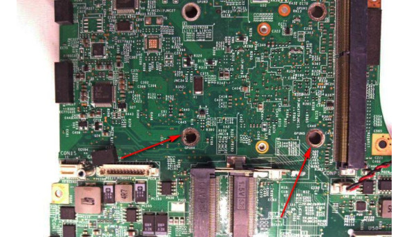 Материнська плата для ноутбука MSI GT683DXR, MS-16F21 VER:2.0, Б/В - 318406