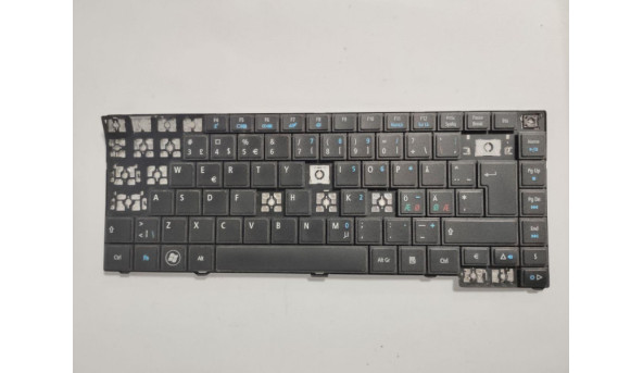 Клавіатура для ноутбука Acer TravelMate 4750, 14.0", б/в. Відсутні клавіші (фото) Клавіатура протестована, робоча.