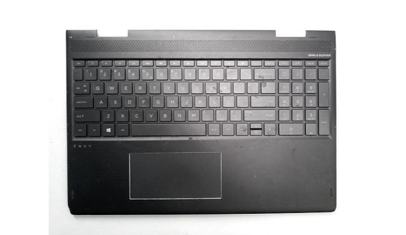 Середня частина корпуса з клавіатурою для ноутбука HP Envy X360 15-BQ, 15.6", 4600BX05001, HPM16M7, Б/В
