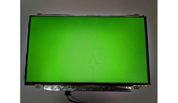 Матриця Innolux, N140BGE-EA3 Rev:C1, 14.0'', LED, HD 1366x768, 30-pin, Slim, б/в, Є ледь помітні засвіти, особливо на роботу не впливають, є по центрі подряпина, помітна на всіх кольорах, знизу відсутня стрічка - 318492