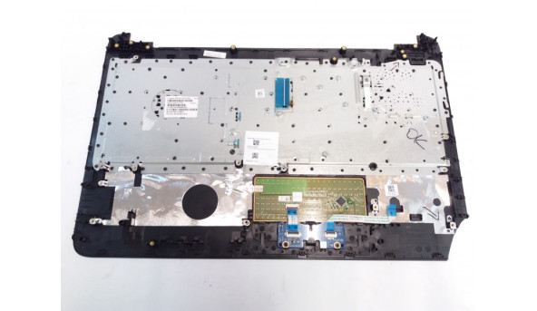 Середня частина корпуса з клавіатурою для ноутбука HP Notebook 15-ay027ur, 15.6", AM1EM000310, PK131O21A01, NSK-CWBSC, LS-D701P, Б/В. Клавіатура протестована робоча, пошкоджений кут та 2 кріплення. - 318494