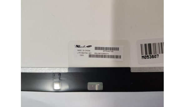 Матриця Samsung, LTN156AT39-H01, 15.6", 30 Pin, LCD, HD 1366x768, Slim, б/в. Знизу є ціла полоса фото - 318524