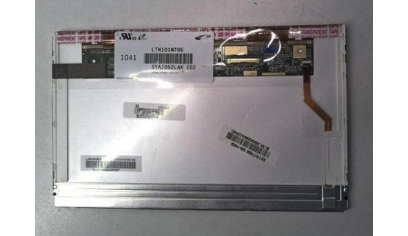 Матриця Samsung LTN101NT06-102, 10.1", 40-pin, LED, WSVGA, 1024x600, Б/В - 318527