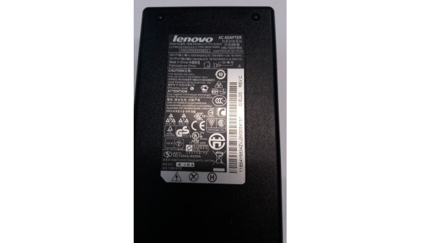 Зарядка, блок живлення для ноутбука Lenovo, Model: AD8027, Input: 100-240V--2A, 50-60Hz, Output: 19.5V- 6.7A, 130W, Б/В