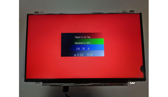 Матриця Innolux, N140BGE-EA3 Rev:C2, 14.0'', LED, HD 1366x768, 30-pin, Slim, б/в, Всі дефекти на фото - 318593