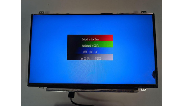 Матриця Innolux, N140BGE-EA3 Rev:C2, 14.0'', LED, HD 1366x768, 30-pin, Slim, б/в, Всі дефекти на фото - 318593