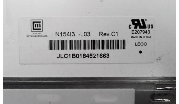 Матриця Chi Mai Innolux N154I3-L03 REV.C1, 15.4", 30-pin, CCFL, WXGA, 1280x800, Б/В - 318656