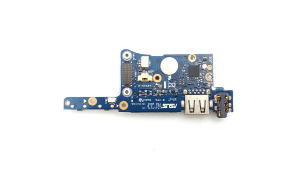 Плата с аудио разъемом и USB портами для ноутбука Asus TAICHI31 69N0NWB10C01 60NB0080-I01020 Б/У