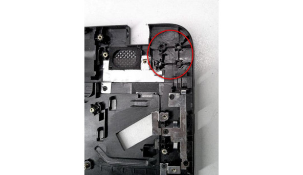 Середня частина корпуса для ноутбука Toshiba Satellite L870, 15.6", H000037430, 13N0-ZXA0701, Б/В - 318738