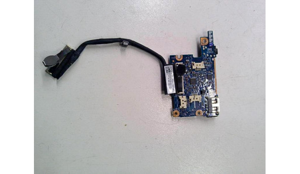 Додаткова плата. Аудіо роз'єм, USB порт та SD Card Reader для ноутбука HP Spectre X Pro 13-b000, 13.3", 455M2532L01, Б/В - 318806