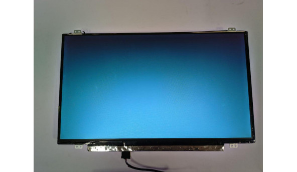 Матриця Chi Mei InnoLux, N140BGE-E33 Rev:C1, 14.0'', LED, HD 1366x768, 30-pin, Slim, б/в, Є засвіти, помітні на всіх кольорах - 318912