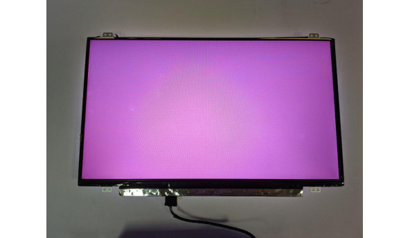 Матриця Chi Mei InnoLux, N140BGE-E33 Rev:C1, 14.0'', LED, HD 1366x768, 30-pin, Slim, б/в, Є засвіти, помітні на всіх кольорах - 318912