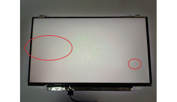 Матриця Chi Mei InnoLux, N140BGE-E33 Rev:C1, 14.0'', LED, HD 1366x768, 30-pin, Slim, б/в, Є засвіти, помітні на всіх кольорах - 318912