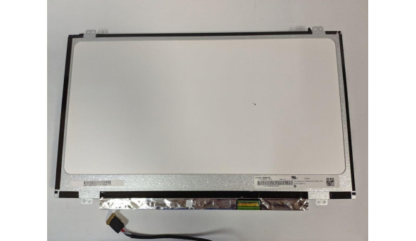 Матриця Chi Mei InnoLux, N140BGE-E33 Rev:C1, 14.0'', LED, HD 1366x768, 30-pin, Slim, б/в, Є засвіти, помітні на всіх кольорах - 318912
