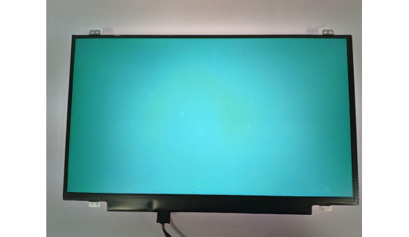 Матриця LG Display, LP140WF6 (SP)(B3), 14.0'', LED, FHD 1920x1080, IPS, 30-pin, Slim, б/в, Є маленькі засвіти, помітні на всіх кольорах - 318923