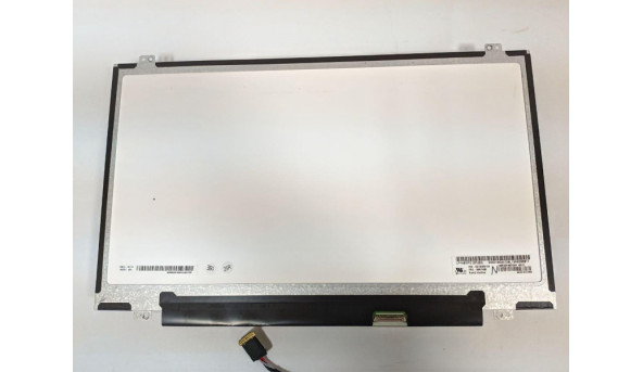 Матриця LG Display, LP140WF6 (SP)(B3), 14.0'', LED, FHD 1920x1080, IPS, 30-pin, Slim, б/в, Є маленькі засвіти, помітні на всіх кольорах - 318923