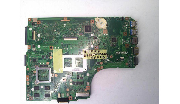 Материнська плата для ноутбука Asus K55V, 15.6", K55VD REV 3.0, Б/В - 318927